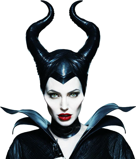 Maleficent Png By Girlwithkissablelips - Maleficent Angelina Jolie Horns (550x550)