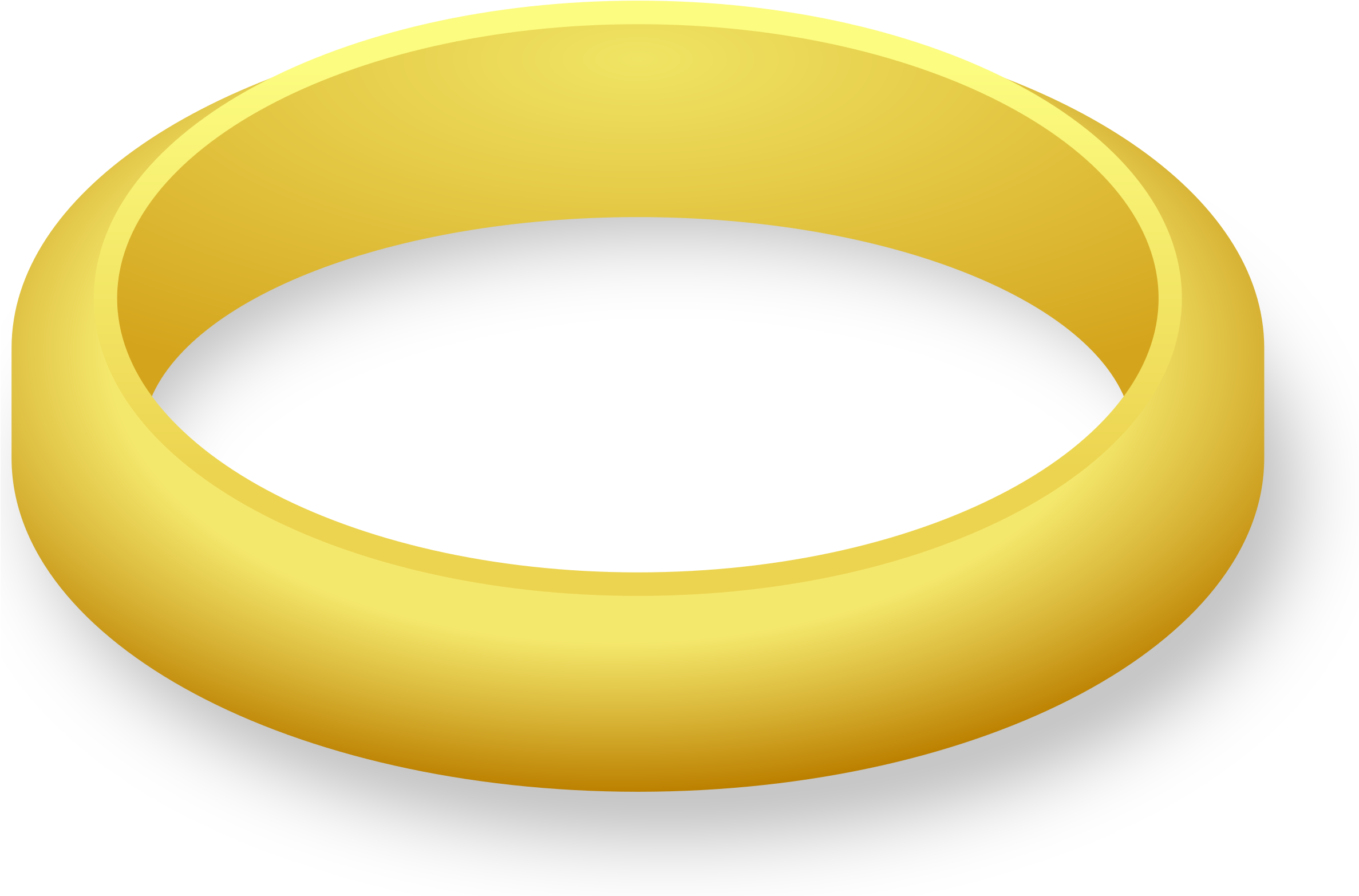 Ring Clip Art - Gold Ring Clipart (2400x1584)