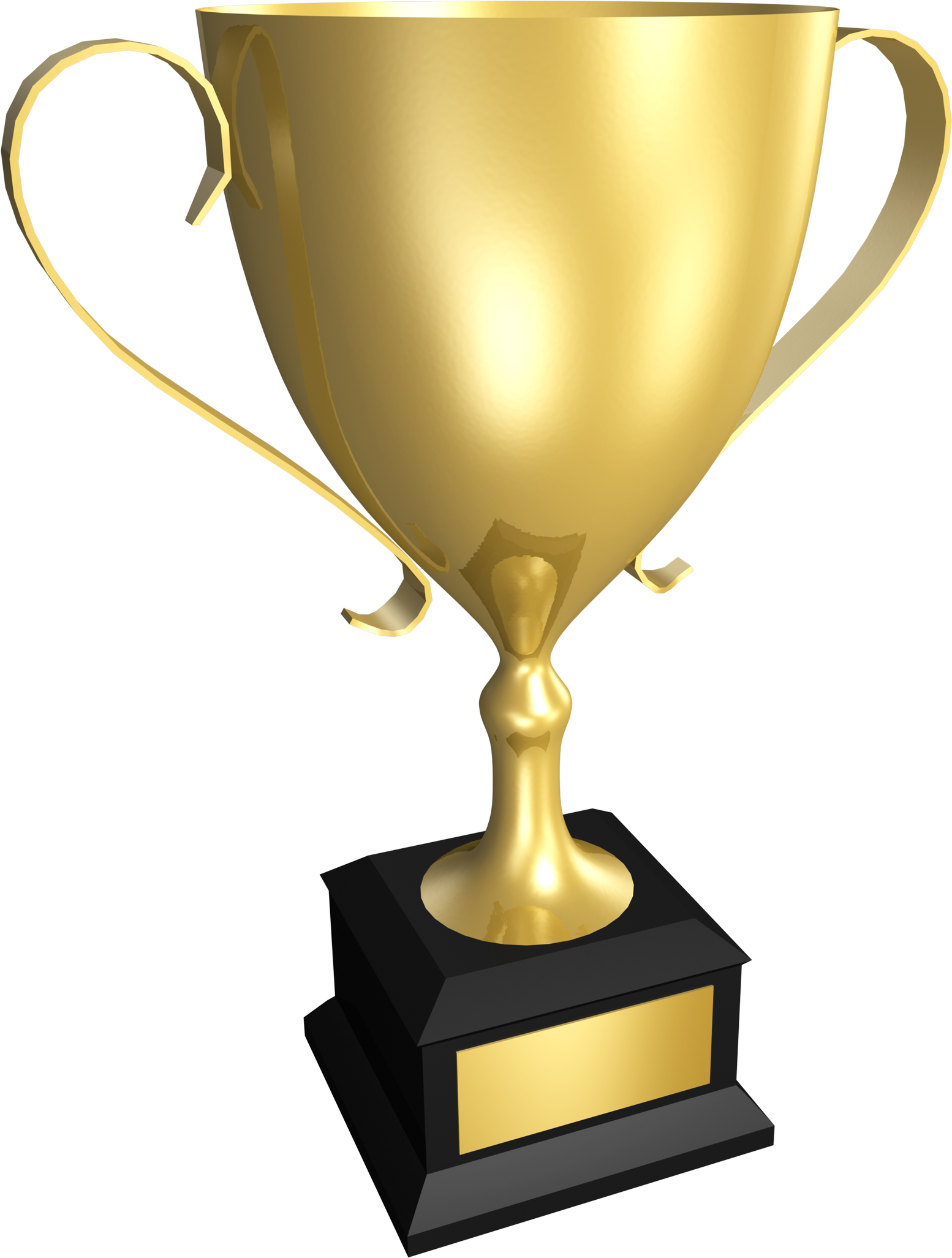 Trophy Clipart Transparent Background - Champion Trophy Png (1962x2430)