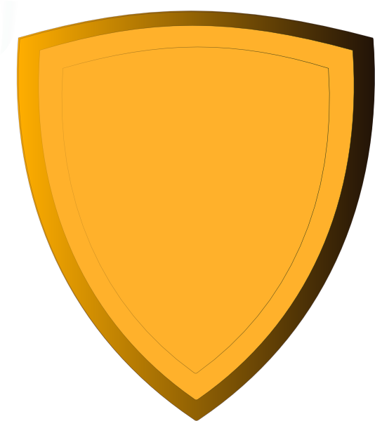 Gold Shield Clip Art - Gold Shield Png (534x600)
