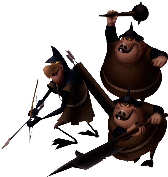 Maleficent's Goons - Sleeping Beauty Maleficent Goons (781x781)