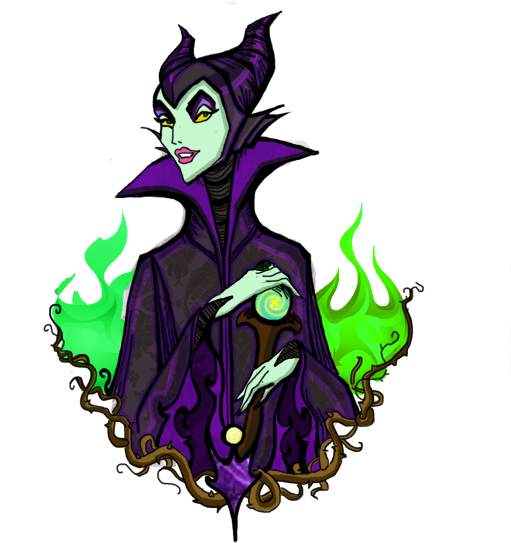 Maleficent Colorization By Rayayakuza - Maleficent (550x550)