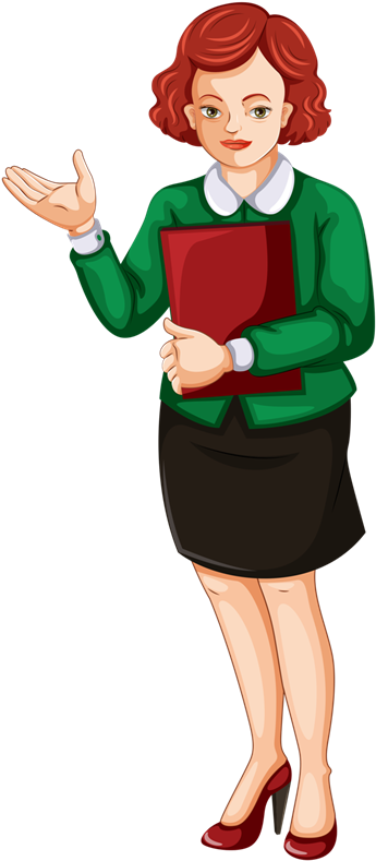 Avances Del Informe Para La Comunidad Escolar - Gifs Animados De Profesoras (370x800)