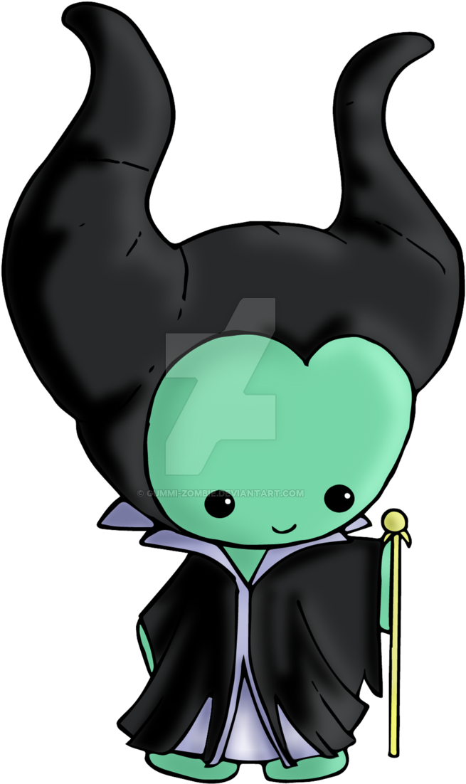 Maleficent By Gummi Zombie Maleficent By Gummi Zombie - Cartoon (1024x1365)