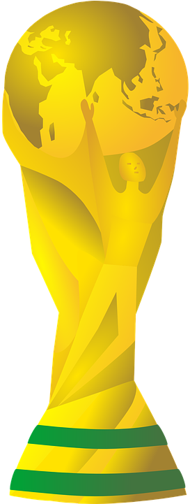 Cartoon Trophy Cliparts 8, - Fifa World Cup Trophy Png (360x720)
