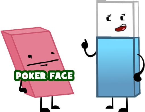 Fancy Eraser By Cpgreeno357 - Bfdi Eraser (573x433)