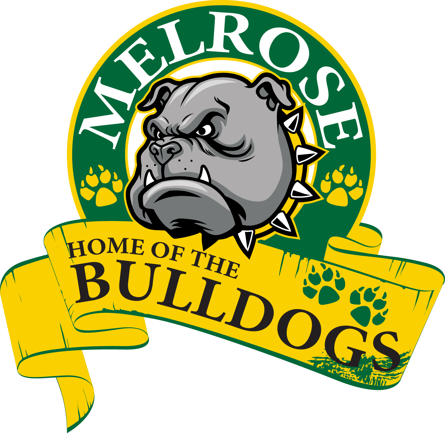 Melrose Elementary - Big Wigz Skins: Right Hand Golf Driver Decal - Bulldog (1435x1395)