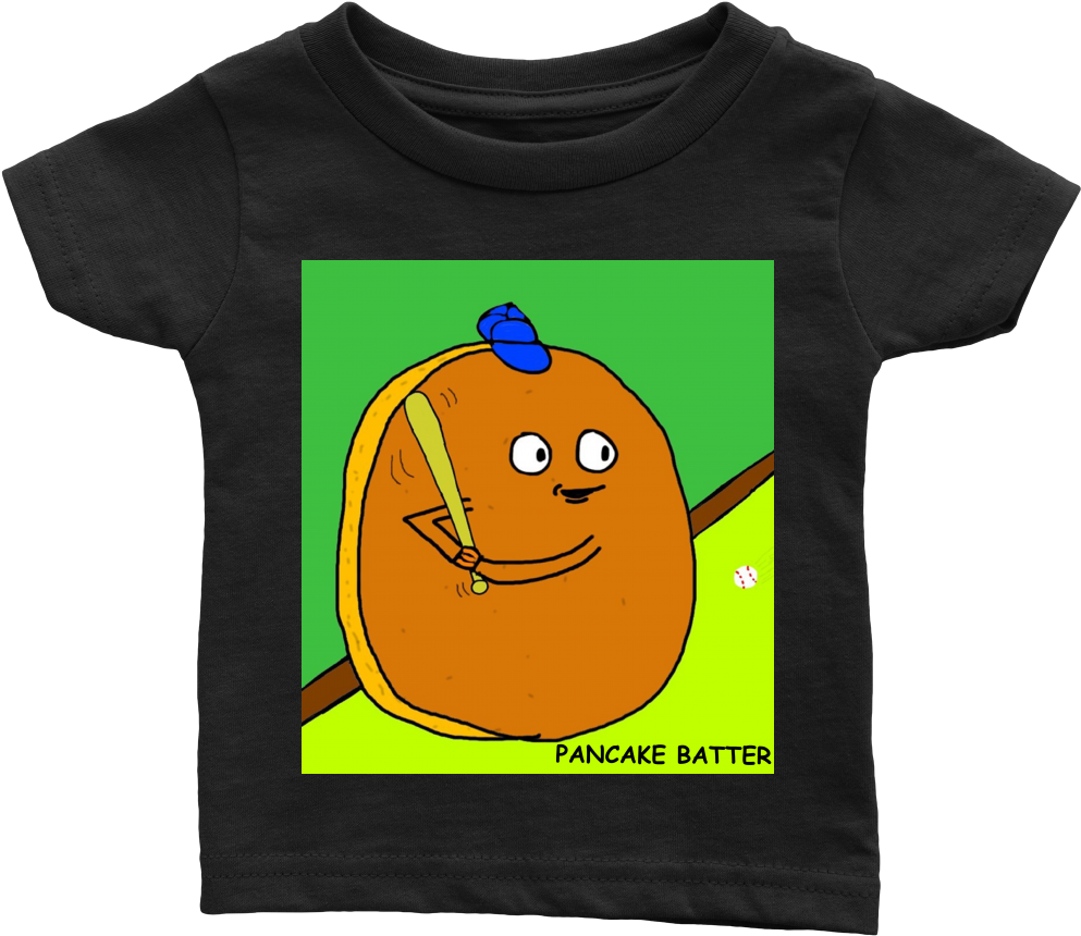 Infant Pancake Batter T-shirt - T-shirt (1000x1000)