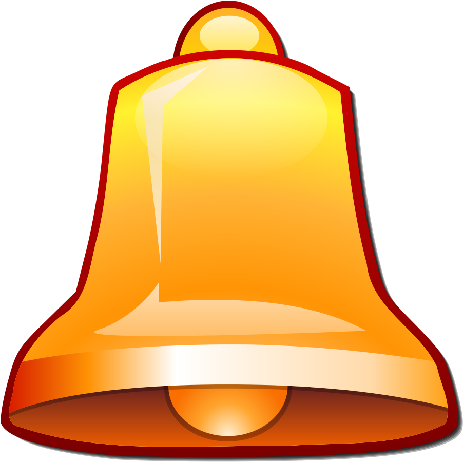 Nuvola Apps Bell - Clip Art (1024x1024)