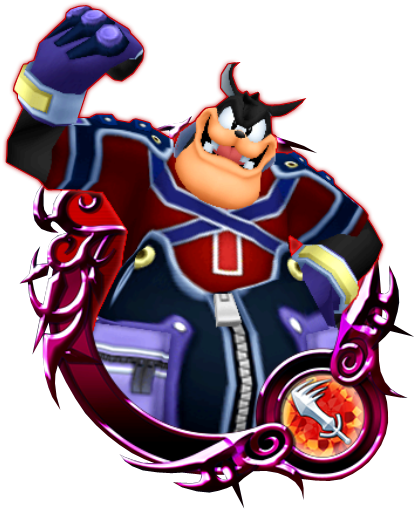 He Shows Up In The Past As Ordered By Maleficent - Kingdom Hearts Union Χ[cross] (444x544)