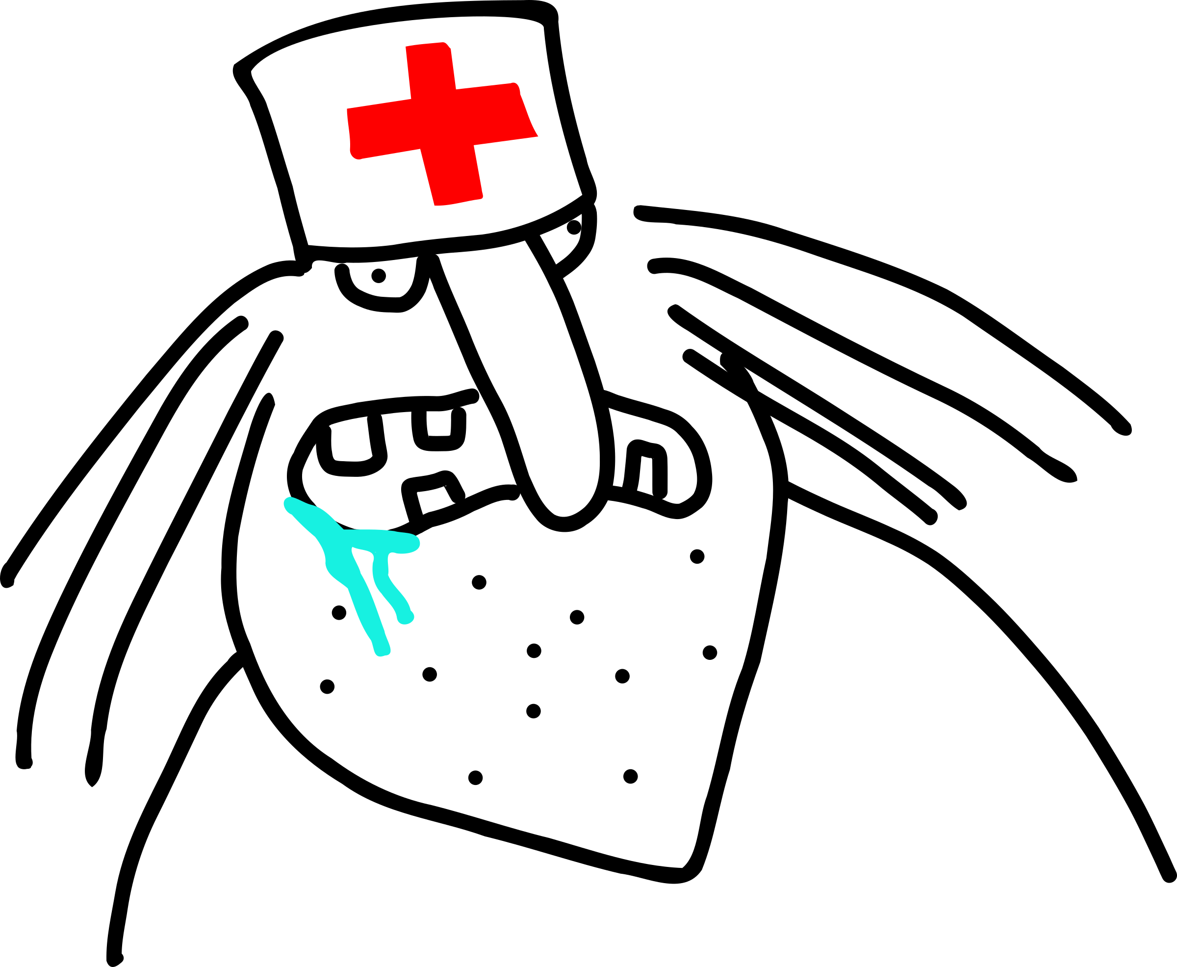 Mad Doctor Clipart - Plague Doctor Clipart (2400x1971)