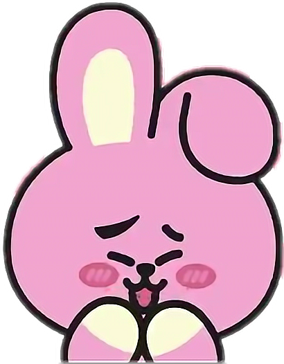 Cooky Bt Sticker By Aesthetic - Bts Bt21 Cooky (410x526)