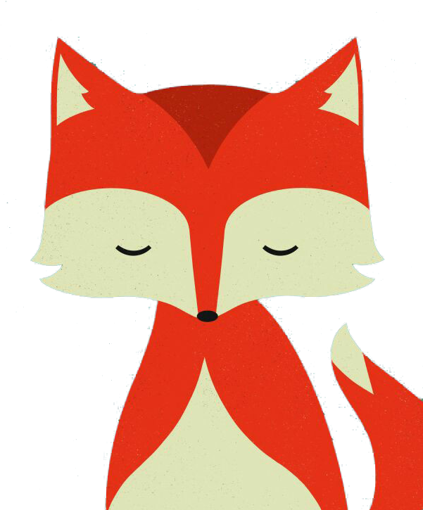 Red Fox Drawing Illustration - Fox Cartoon Png (600x849)