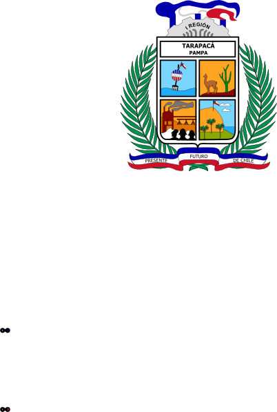 Flag: Tarapaca Region, Chile (402x597)