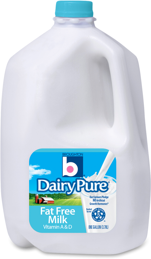 Broughton Dairypure Fat Free Milk - Land O Lakes 2 (547x900)