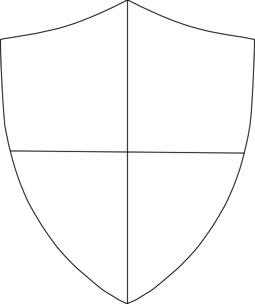 Sheild Hi Top Result 60 Beautiful Blank Shield Template - Blason De Chevalier À Imprimer (498x594)