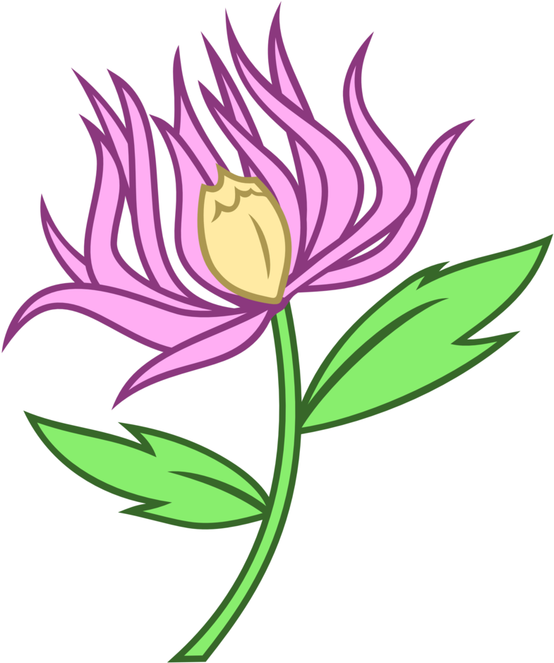 Chrysanthemum Cutie Mark By The Smiling Pony - Lily Family (819x976)