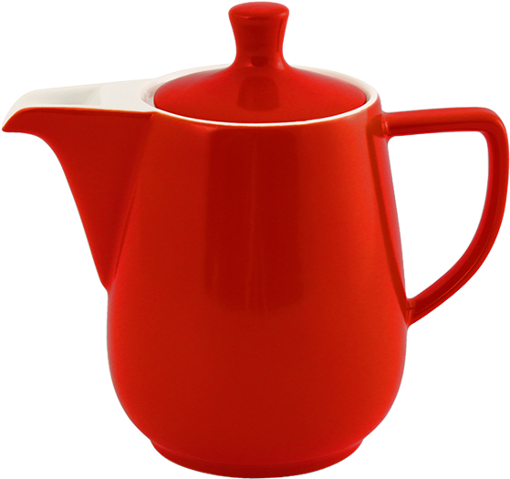 Kaffeekanne 0,6l - Rot - Melitta Kaffeekanne Porzellan (560x560)