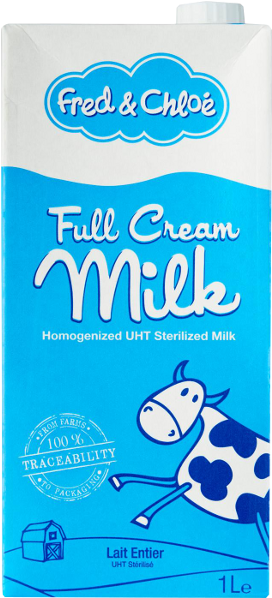 Full Cream Milk From France - Milk (600x600)