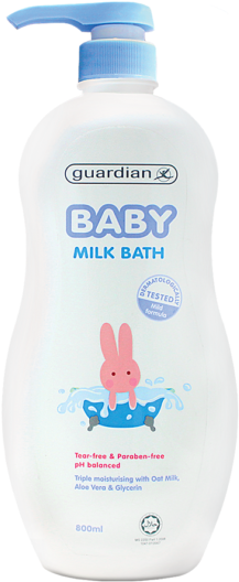 Guardian Baby Milk Bath 800ml - Plastic Bottle (516x600)