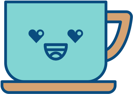 Coffee Cup Kawaii Character - Coffee Cup (550x550)