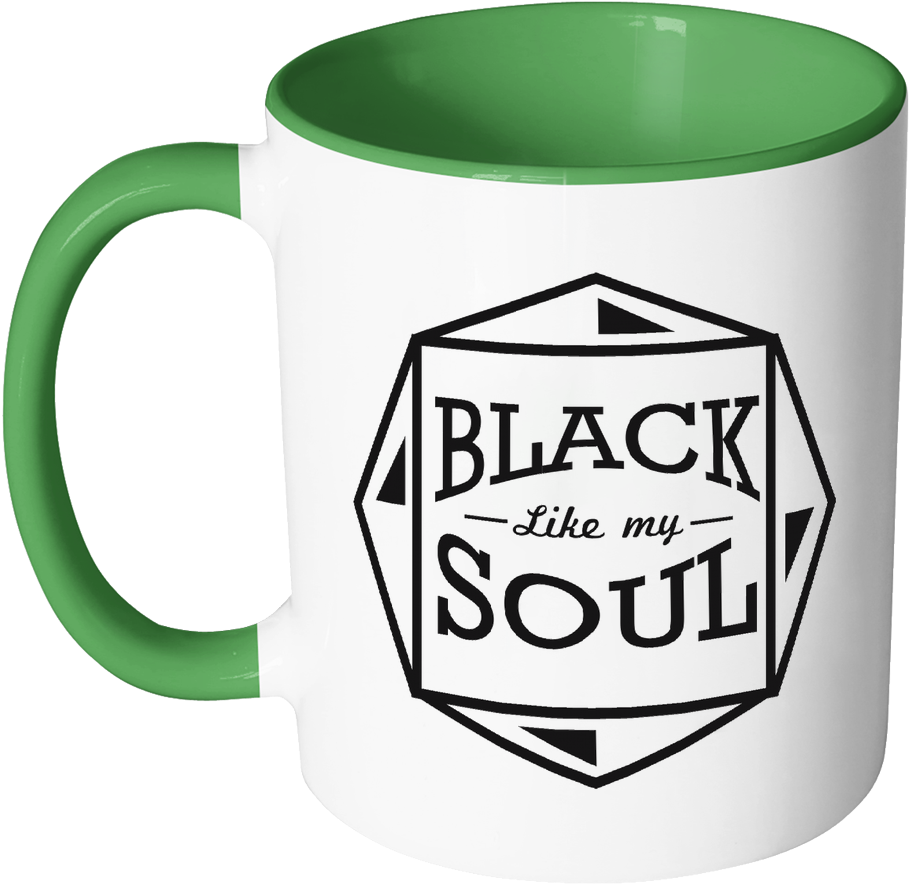Black Like My Soul Best Cool Funny Gag Gift Hip 11oz - Like A Boss Pug Dog Black 11 Oz Accent Coffee Mug (1024x1024)