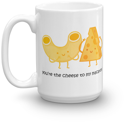 Mac 'n Cheese Coffee Mug - Mug (500x500)