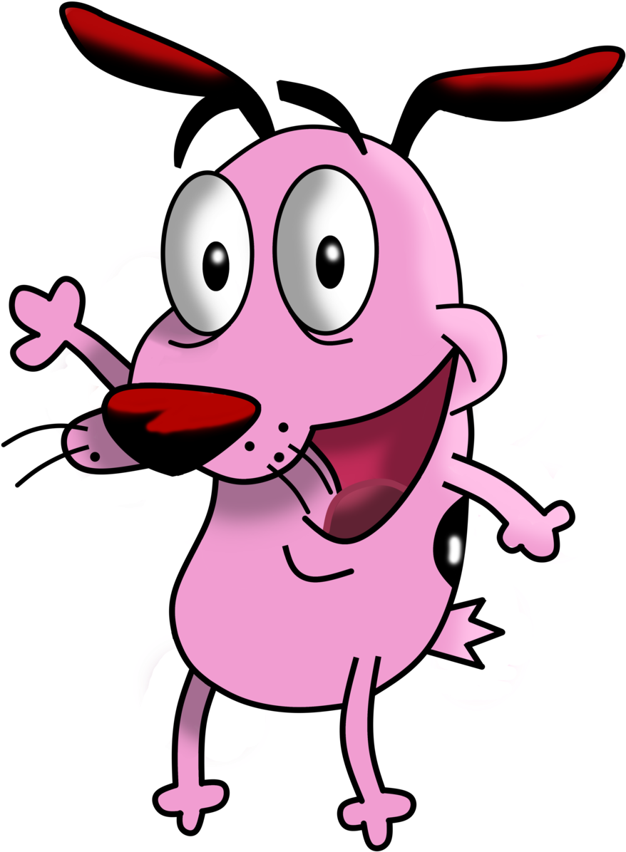 Courage The Cowardly Dog By 4eyez95 Courage The Cowardly - Courage The Cowardly Dog Png (1024x1263)