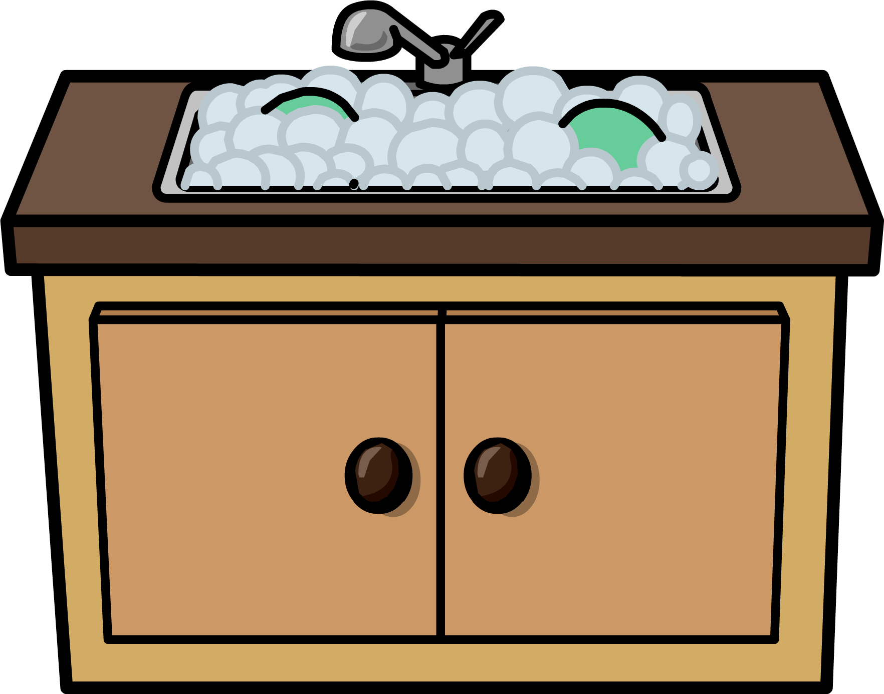 Kitchen Sink Sprite 002 - Kitchen Sink Clipart (1764x1386)