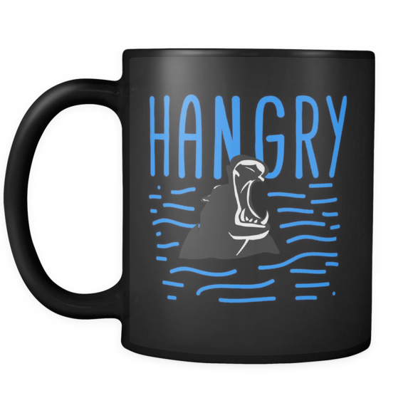 Hungry Angry = Hangry Cool Funny Gag Gift Joke Black - Definition Of Father (580x580)