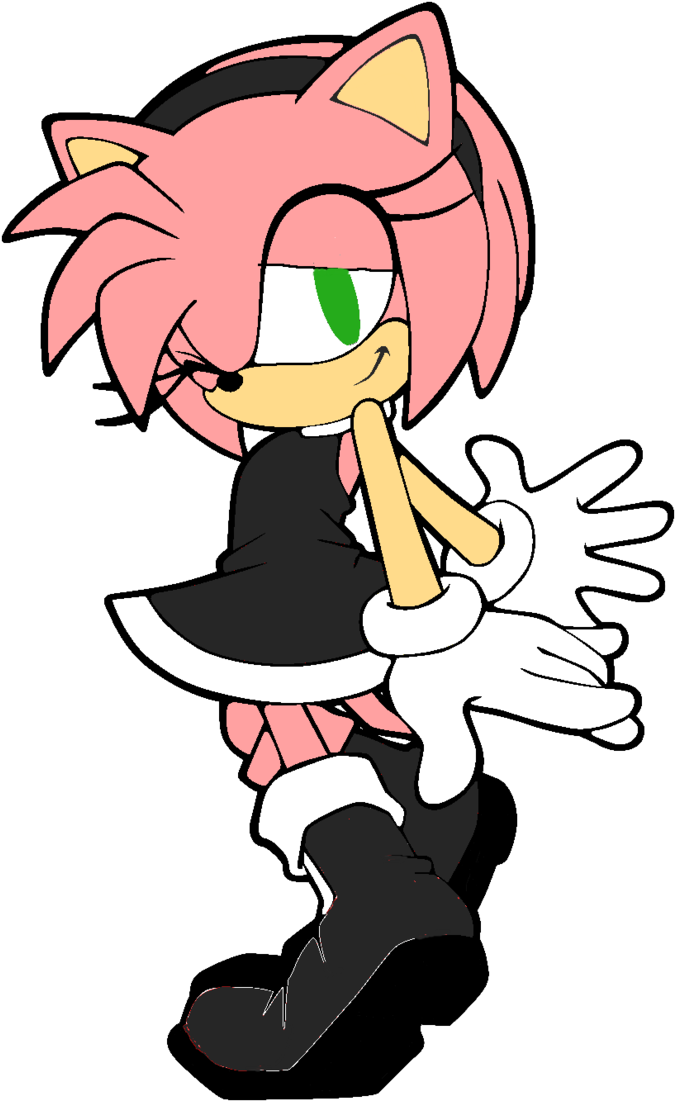 Amyrose Simplyfiled Lazy By Vtsonic - Amy Rose Pose (702x1138)