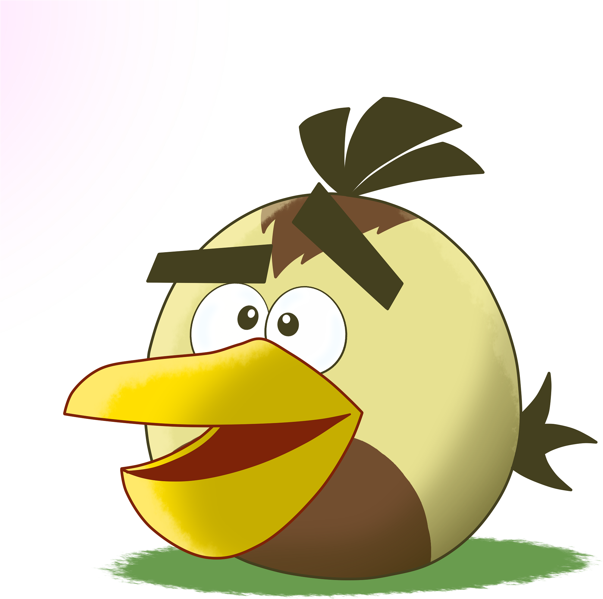 Tunnel Bird - Cartoon (2000x2000)