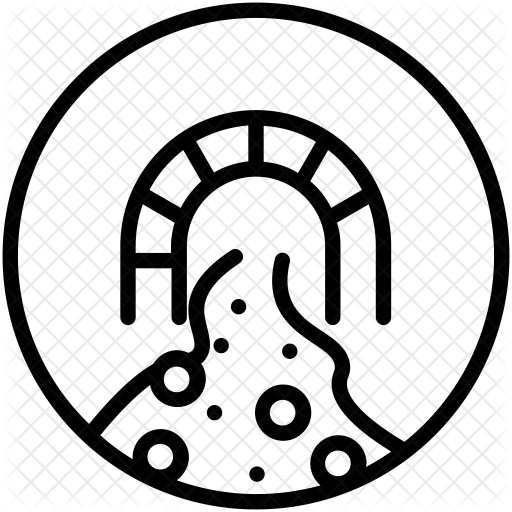 Tunnel Icon - Cell Phone Symbol (512x512)