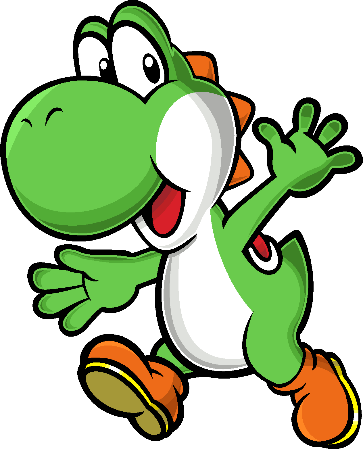 More Like Green Yoshi Sprite Remaster By Neppyneptune - Yoshi Artwork (1263x1562)