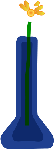 Flower In Vase Png Clip Arts - Clip Art (600x600)