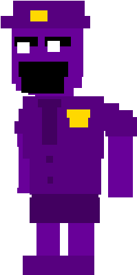 Fnaf 4 Inspired Purple Guy Sprite - Purple Guy Fnaf 4.
