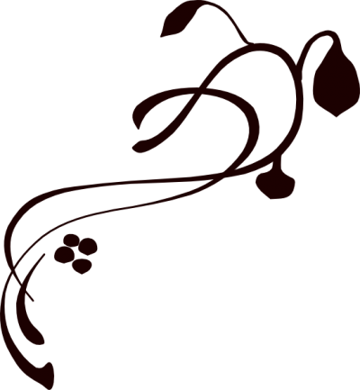 Brown Swirl Clip Art At Pic Png Images - Lines, Vines And Trying Times (400x433)