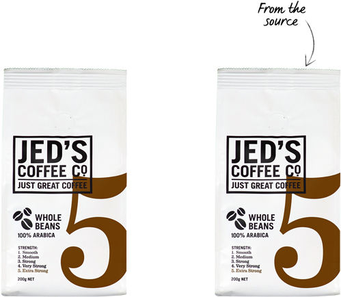 Jed's Whole Beans - Jed's Coffee Co. Coffee Bean Bags No. 4 10pk 80g (500x500)