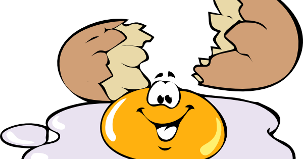 Break An Egg Clip Art (600x315)