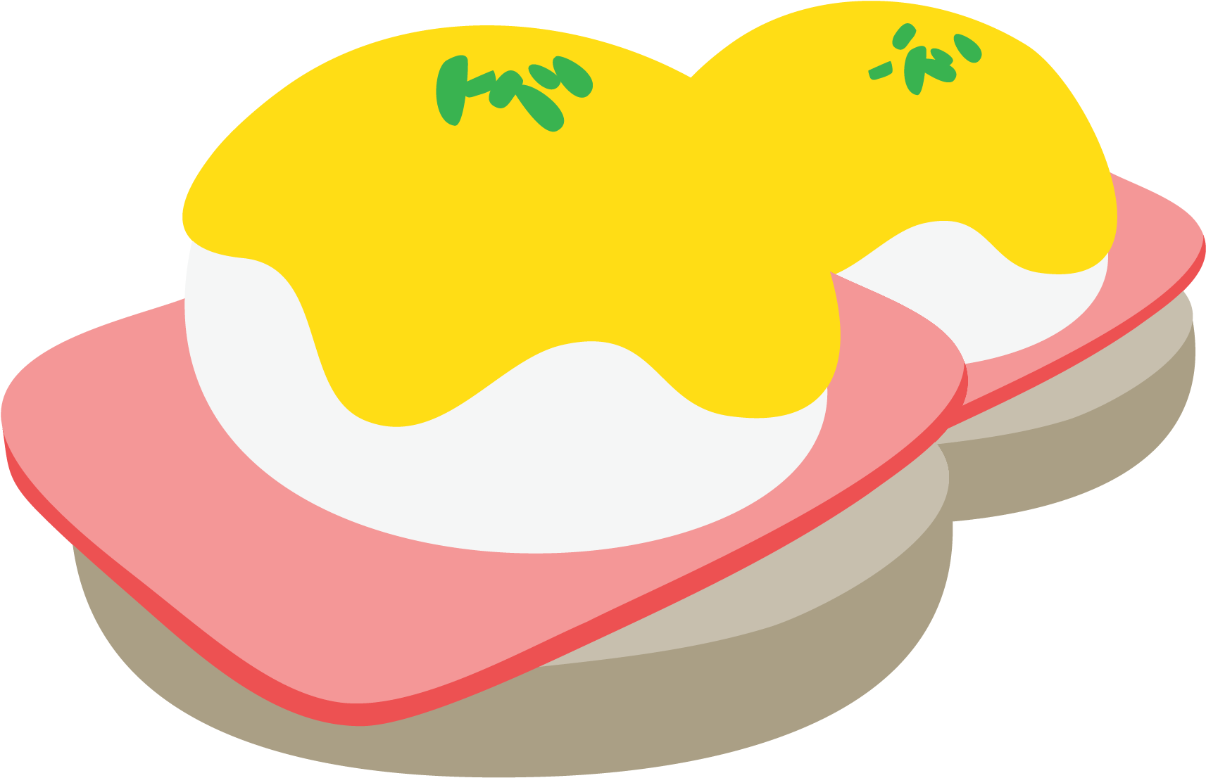 Db Illustrator V3-01 - Free Clip Art Eggs Benedict (2133x1600)