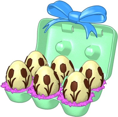 Decorate Your Easter Egg And Then Share It On Share - Baked Goods (458x436)