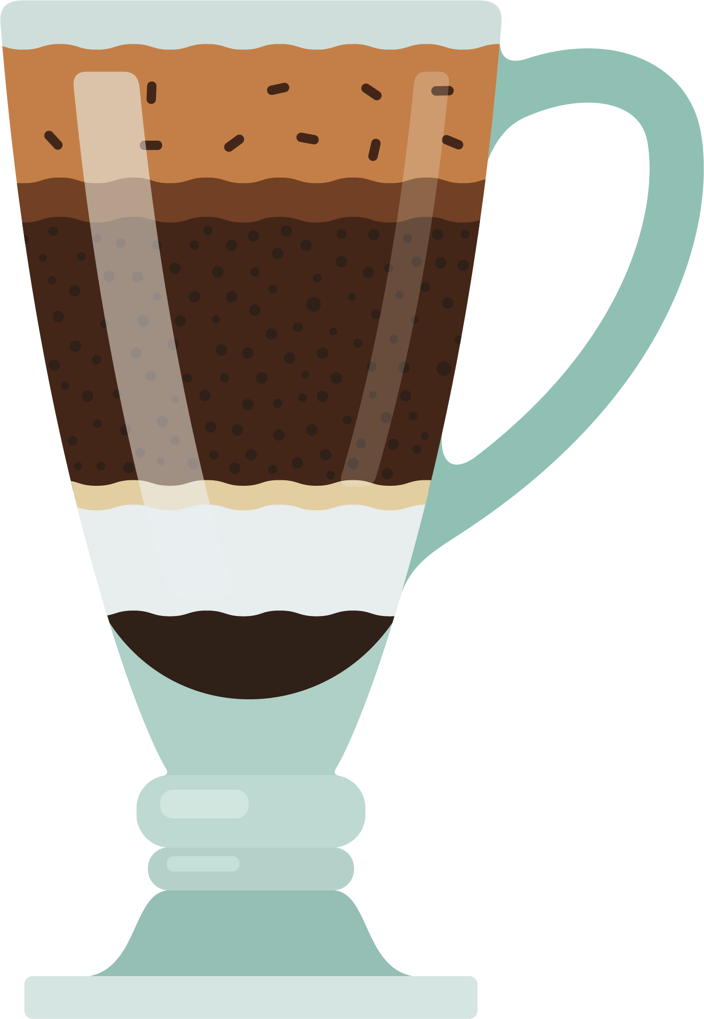 Milk Coffee Cup Chocolate - Milk Coffee Cup Chocolate (1411x2043)