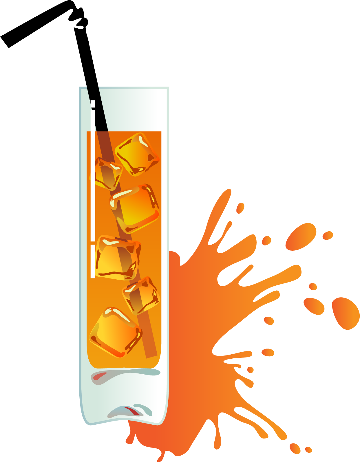 Ice Cream Cocktail Juice Soft Drink Iced Tea - Ice Cream Cocktail Juice Soft Drink Iced Tea (1243x1596)