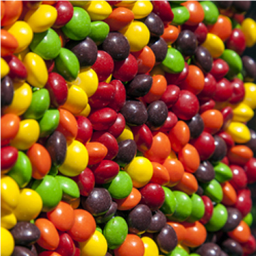 Skittles Type Concentrate, Recommended Dosage Between - Rainbow Candy Skittles Type Flavour Vapour - 120ml (800x800)