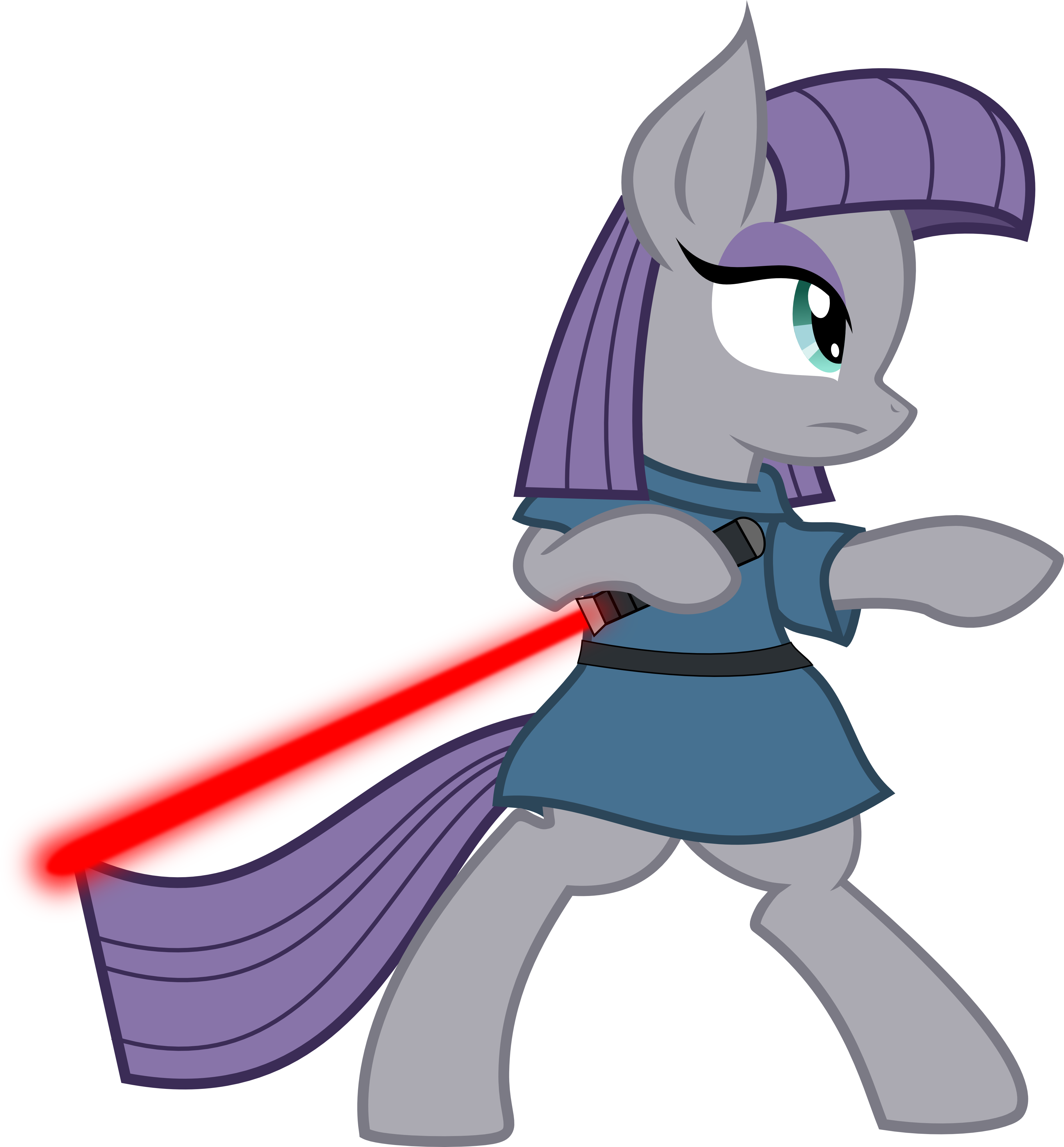 Mlp Maud Pie By Ispincharles - My Little Pony Jedi (3788x4085)