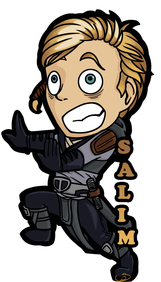 Chibi Jedi By Olivsima - Chibi (611x1000)