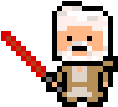 Red Sith Jedi Baggyrabbit - Five Nights At Freddy's 8 Bits (500x240)