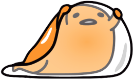 Cute Food Kawaii Eggs Sanrio Egg Png Transparent Transluscent - Holika Holika All Kill Sheet (gudetama Lazy (500x281)