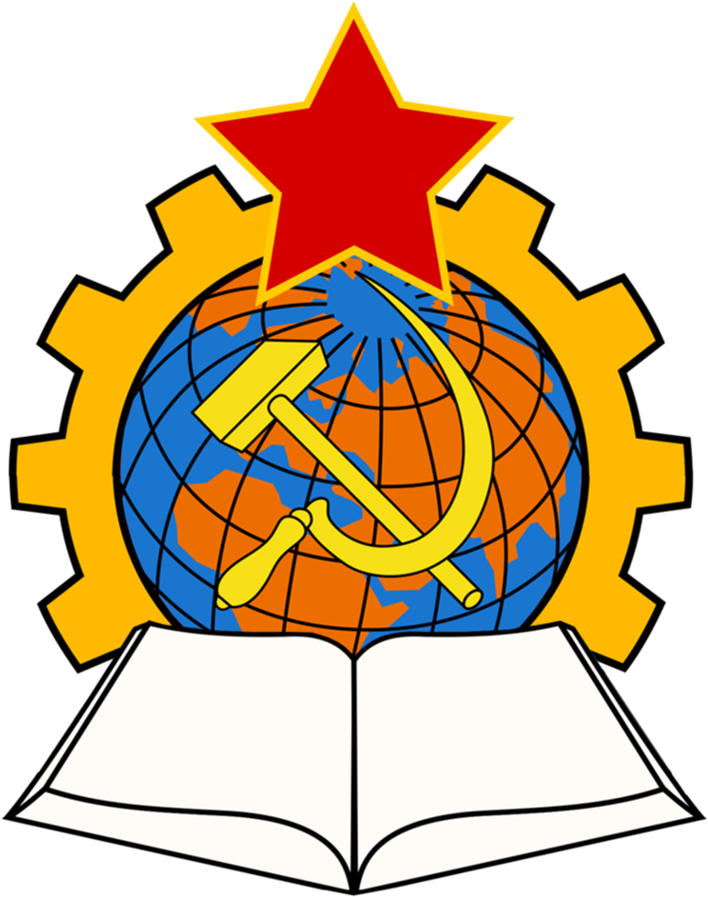 Second Soviet Emblem - Communist Globe Symbol (855x931)