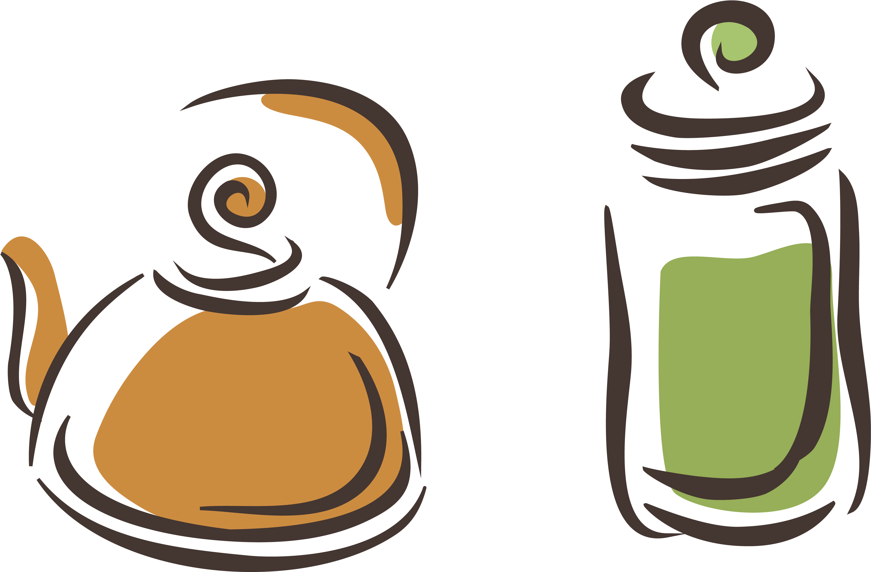 Teaware Clip Art - Teaware Clip Art (3889x2529)
